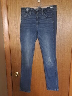 Sonoma Life Womens Straight Leg Blue Jeans Size 8R.